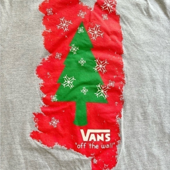 Vans off the wall logo holiday tee XL - Picture 8 of 8